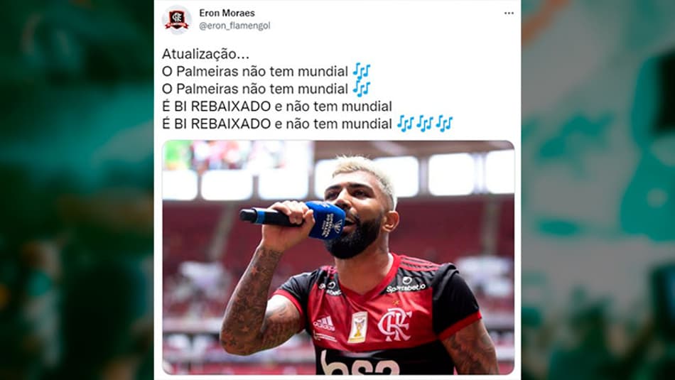 Novas versões? Rivais criam adaptações para música 'O Palmeiras não tem Mundial'