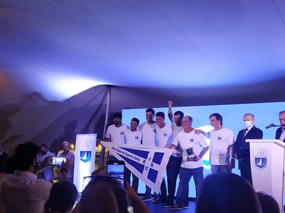 Barco brasileiro levou o bronze no Circuito Rolex Atlântico Sul (Foto: Divulgação)