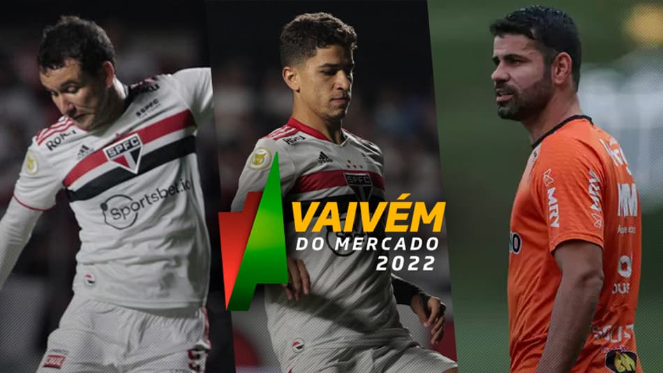 Pablo e Vitor Bueno deixam o São Paulo; veja os jogadores livres no mercado brasileiro