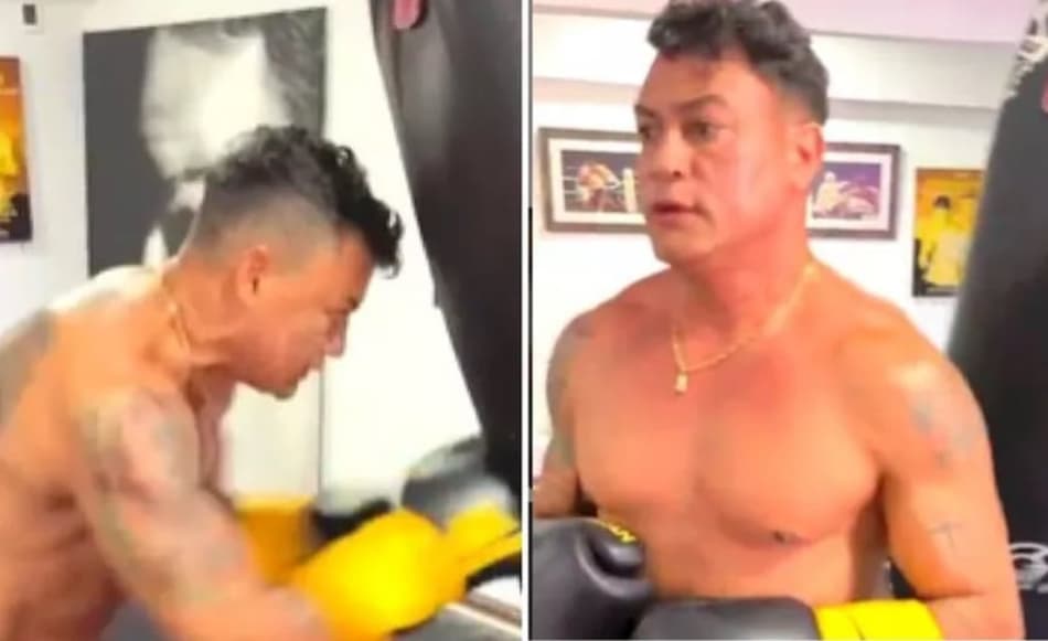 Popó acerta sequência espetacular de golpes em treino e ‘provoca’ José Aldo: ‘Cadê você?’