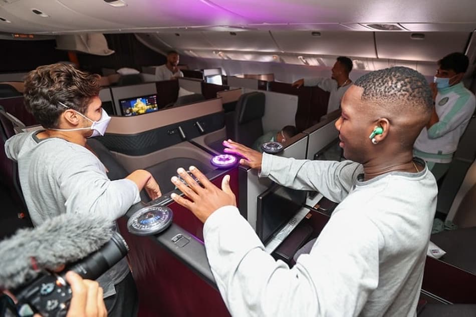 VÍDEO: Assista aos bastidores da viagem do Palmeiras para Abu Dhabi