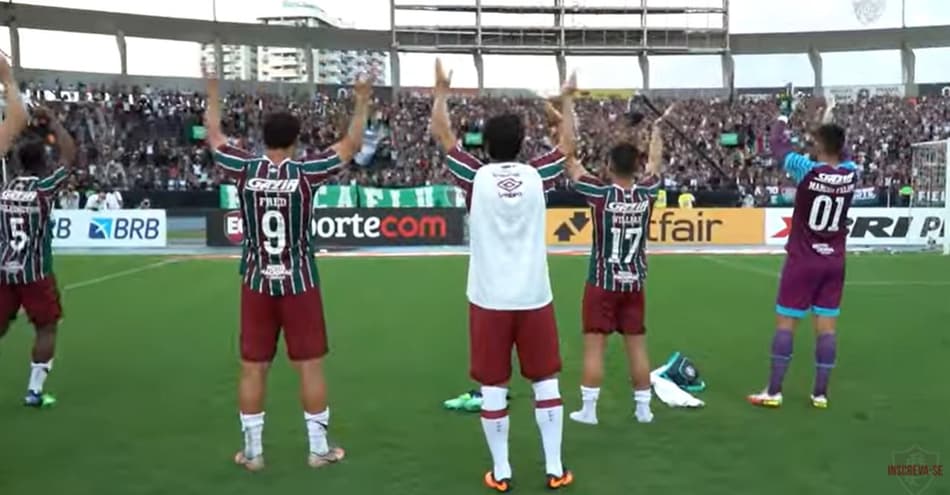 VÍDEO: Veja os bastidores da vitória do Fluminense no Fla-Flu do Carioca