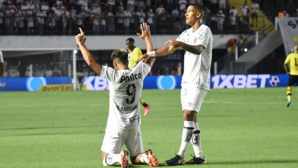 VÍDEO: Assista ao gol de Marcos Leonardo no empate do Santos com o São Bernardo pelo Paulistão
