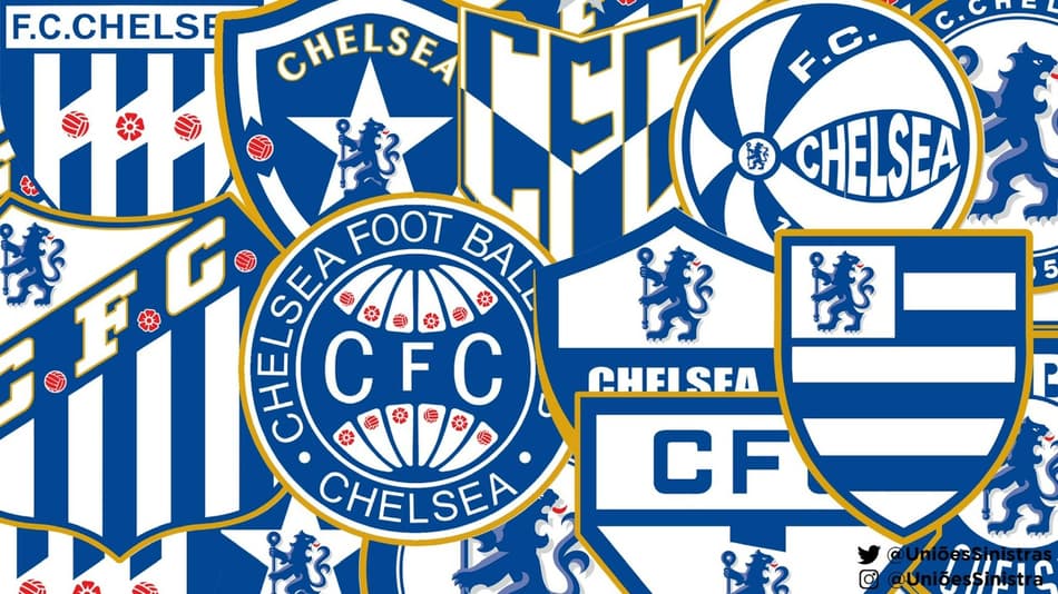 União contra o Palmeiras! Veja fusões de escudos de clubes brasileiros com o do Chelsea