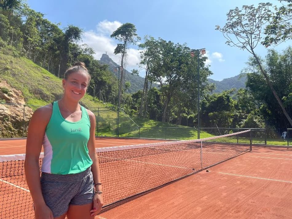 Ingrid Martins é a nova atleta da Rio Tennis Academy