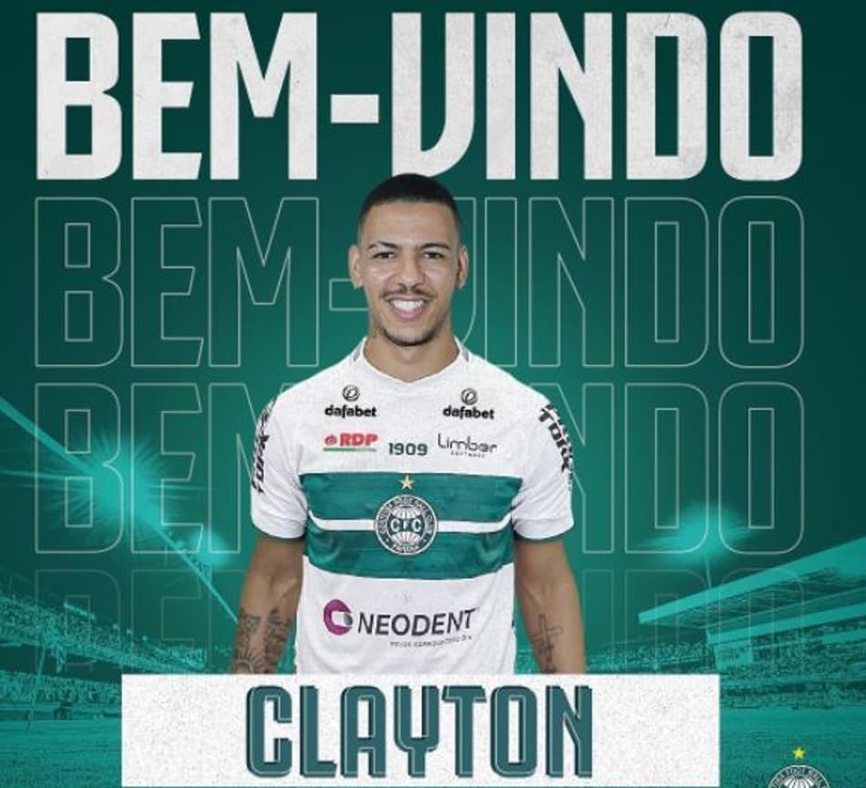 Coritiba acerta a contratação do atacante Clayton