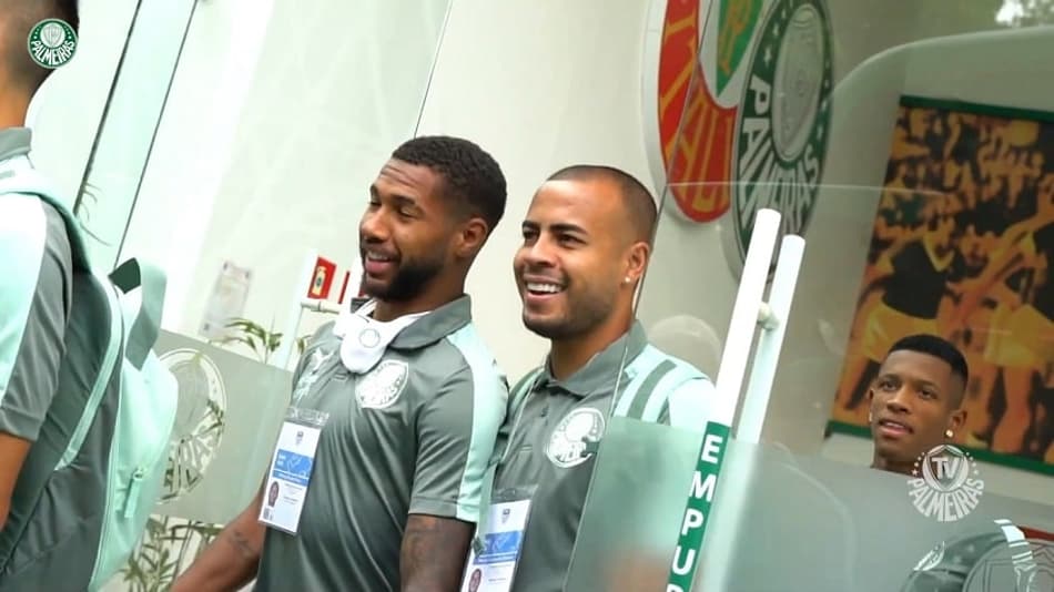 VÍDEO: Veja os bastidores da vitória do Palmeiras sobre o Santo André