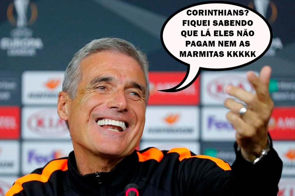 Corinthians é alvo de zoações após ‘chapéu’ do Botafogo por Luís Castro; veja memes