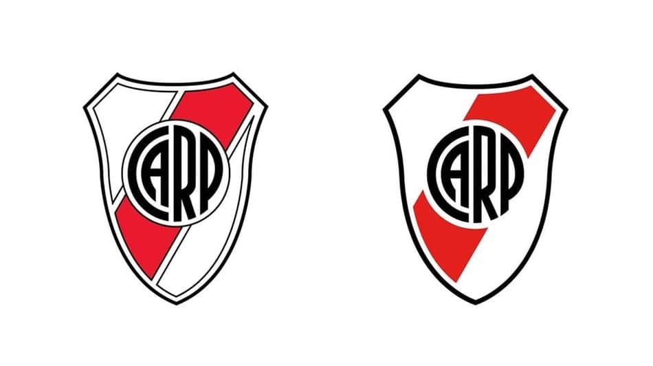 River Plate divulga novo escudo: veja times que trocaram de símbolo nos últimos dez anos