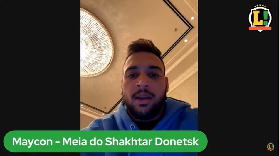 Em Live com o LANCE!, Maycon diz que não pensa na carreira neste momento: ‘Só penso em sair daqui’