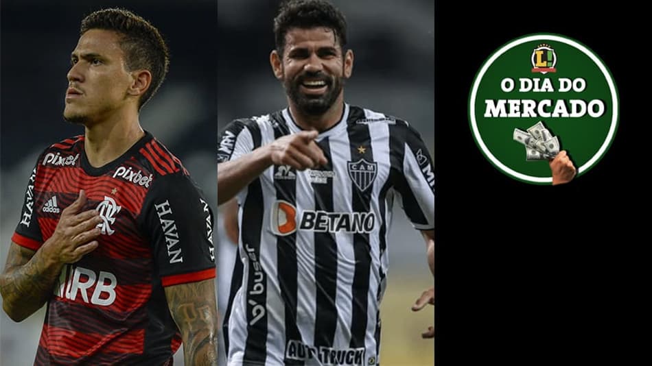 Flamengo recusa oferta do Palmeiras por Pedro, Diego Costa retorna ao radar do Corinthians, Hazard pode voltar ao Chelsea… O Dia do Mercado!