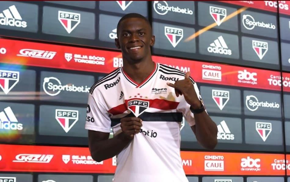 Andrés Colorado venceu todos os jogos que disputou pelo São Paulo