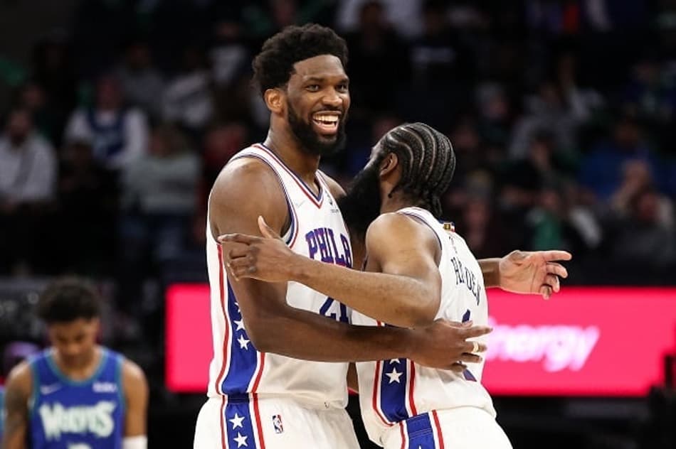 Embiid sobre dupla com Harden: “imparável”