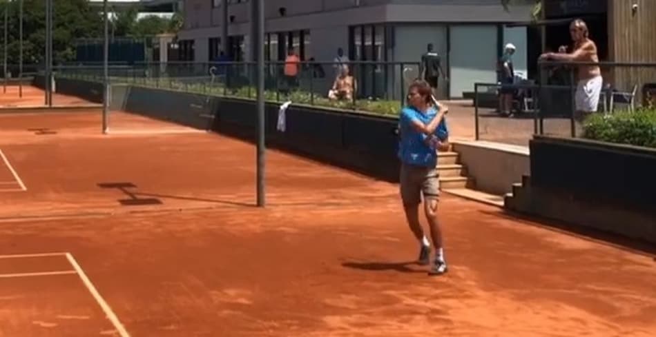 Zverev faz primeiro treino no Rio de Janeiro para a Copa Davis