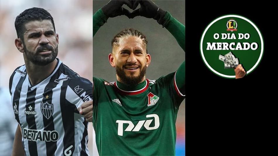 Corinthians retoma negociação com Diego Costa, Flamengo mira zagueiro, PSG planeja renovação de Mbappé… O Dia do Mercado!