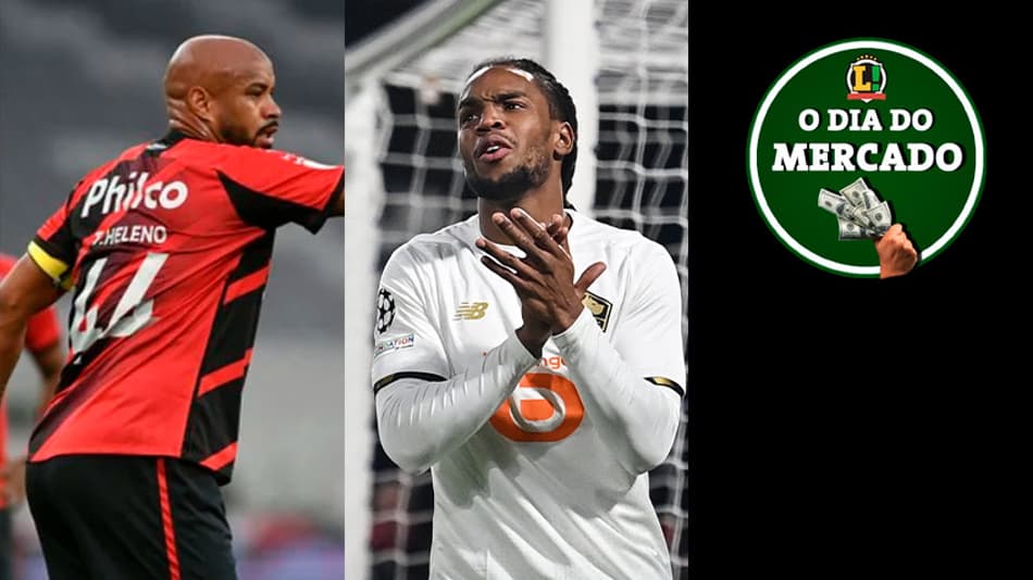 Athletico Paranaense renova com jogador, Santos fecha com zagueiro, gigante europeu mira Renato Sanches… O Dia do Mercado