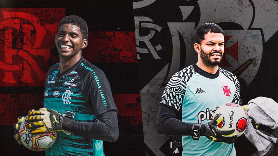 Flamengo x Vasco: Hugo e Thiago Rodrigues vivem fases distintas, mas com a mesma pressão por solidez