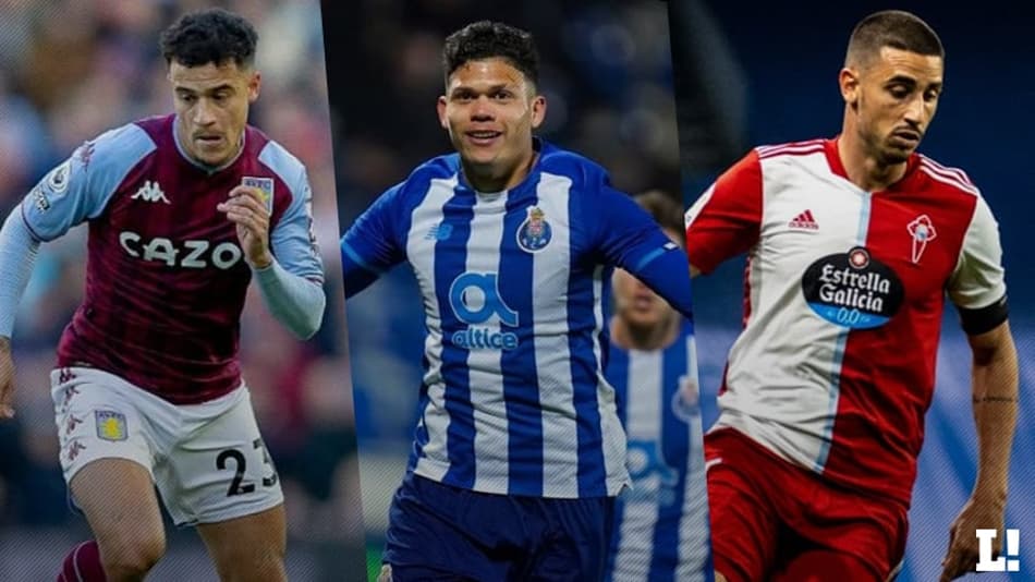 Coutinho brilha, Evanilson joga muito, Galhardo marca… Os destaques brasileiros no fim de semana do futebol europeu