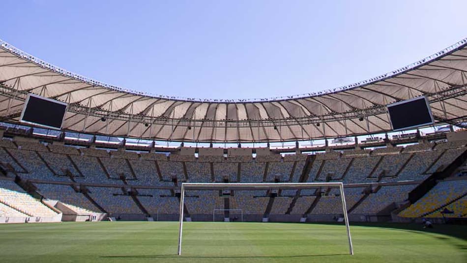 GALERIA: Veja como está o novo gramado do Maracanã para receber Flamengo e Fluminense