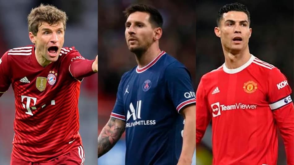 Müller ultrapassa Henry na artilharia geral; veja os 10 jogadores com mais gols na história da Champions League