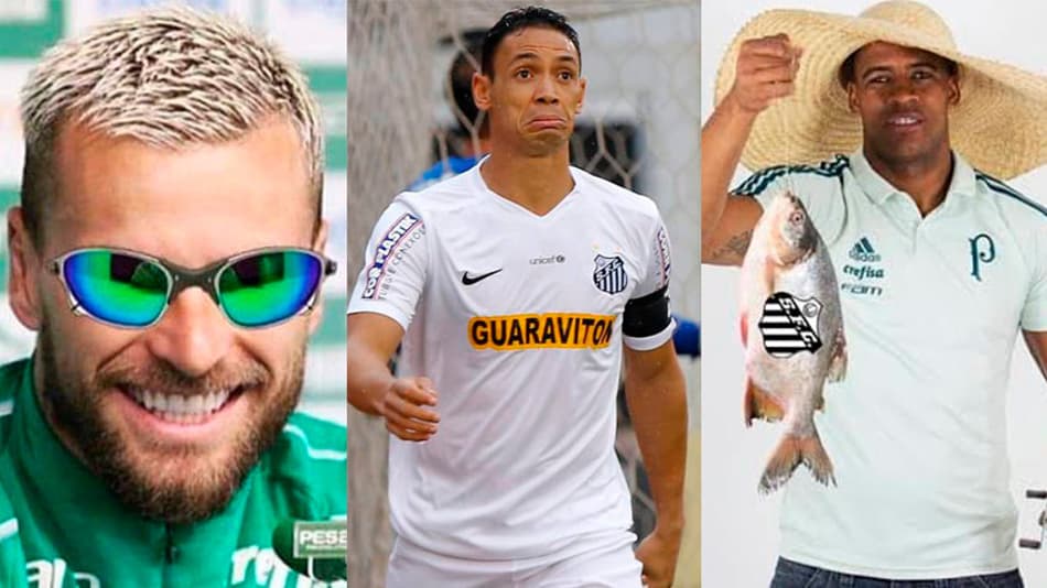 Copa do Brasil, Libertadores, Copinha e mais: as zoeiras dos últimos 7 anos de rivalidade entre Palmeiras e Santos