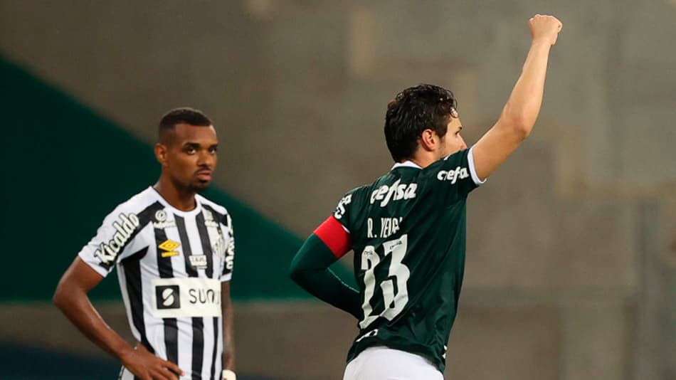 Peixe nem com chuva! Palmeiras joga melhor, bate o Santos e vence segundo clássico seguido