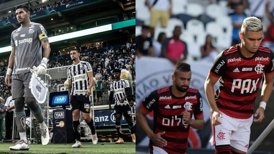 Santos no Z4, Flamengo fora do G6… Veja a "classificação do ano" entre os clubes do Brasileirão
