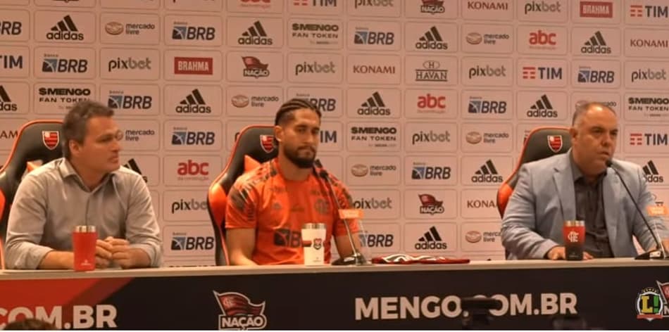 Sem escolher lado e à disposição de Paulo Sousa, Pablo se apresenta ao Flamengo: ‘Diferente de tudo que vivi’