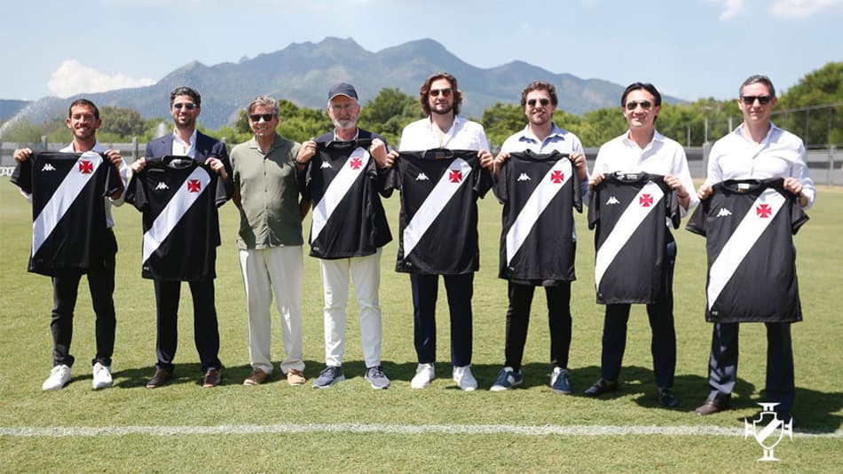 Executivos da 777 Partners conhecem o CT do Vasco: 'Vamos aproveitar a visita para começar a ampliação'