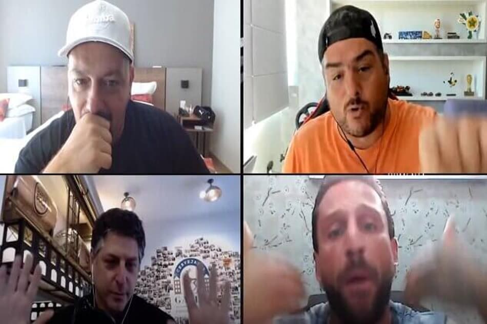Veja em vídeo a treta ao vivo entre o jornalista Rica Perrone e o influencer Guipa