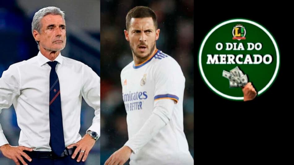 Luís Castro se despede do Al-Duhail, clube inglês se interessa em Hazard, Juventus vai em busca de reforços… O Dia do Mercado!