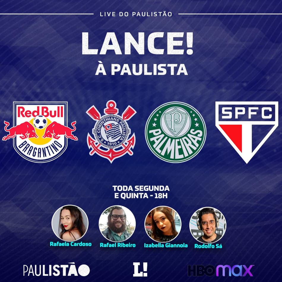 LANCE! À Paulista! Siga a live sobre as quartas de final do estadual