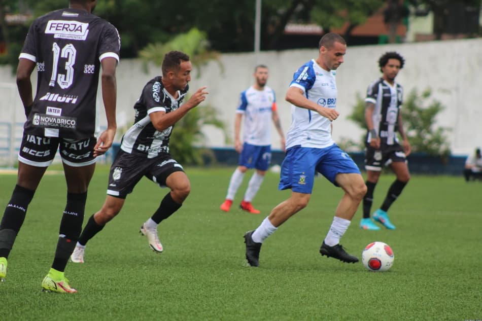 Dudu Vieira, meia do Santo André, prevê partida acirrada pelas quartas de final do Paulistão