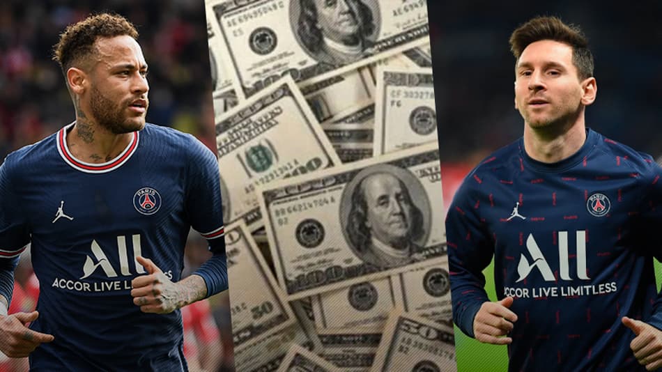 Quanto ganham Messi e Neymar? Jornal revela salários do PSG e de brasileiros na França