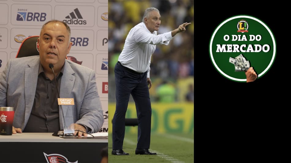 Marcos Braz fala sobre reforços no Flamengo, Tite na mira de clube da Premier League… O Dia do Mercado!