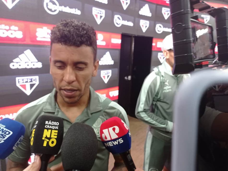Marcos Rocha explica pênalti contra o Palmeiras e diz que árbitro entrou pressionado