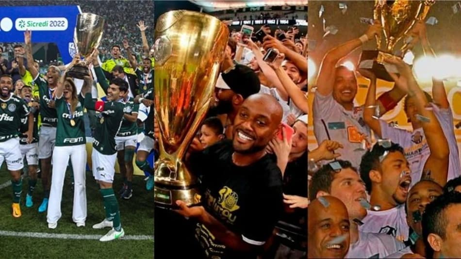 Palmeiras com a taça! Relembre todos os campeões do Campeonato Paulista no século 21