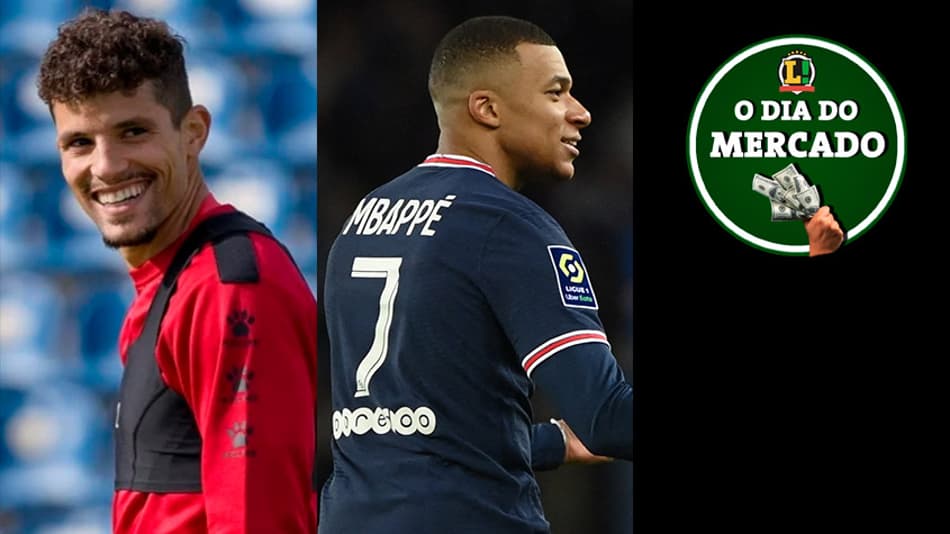 Corinthians busca lateral português, Mbappé segue com futuro indefinido, Antony se aproxima do Barcelona… O Dia do Mercado!