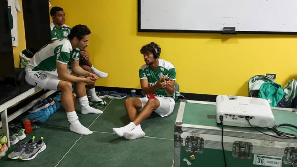 VÍDEO: Assista aos bastidores da goleada do Palmeiras sobre o Táchira na Libertadores