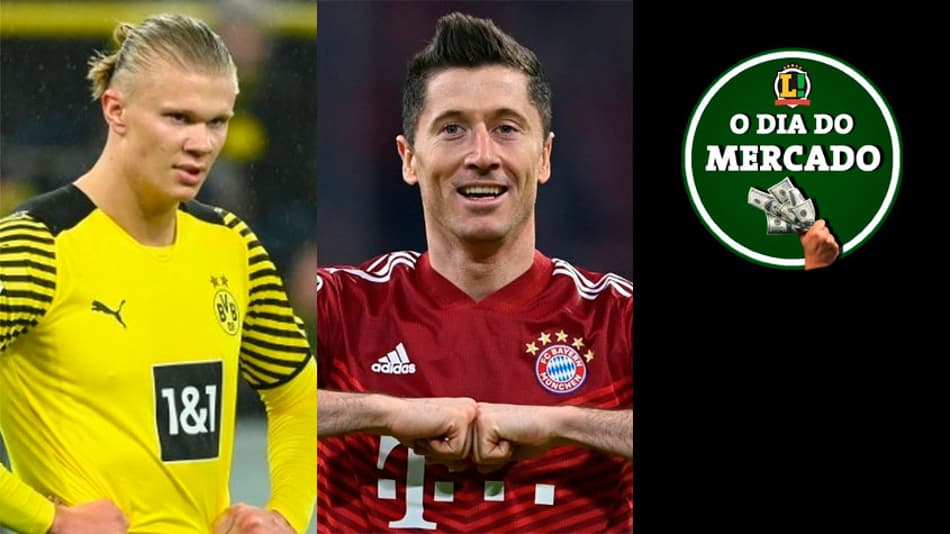 Haaland entra em acordo com o City, Bayern estipula preço por Lewandowski, Mano no Inter… O Dia do Mercado!