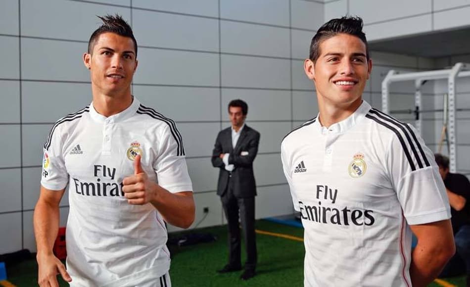 James Rodríguez envia mensagem de apoio para Cristiano Ronaldo