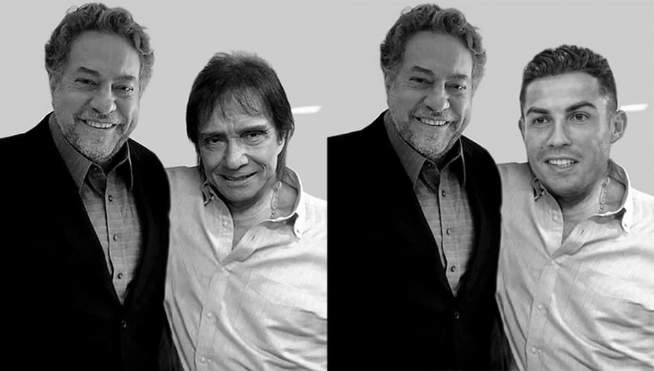 Presidente do São Paulo vira meme após montagem com Roberto Carlos