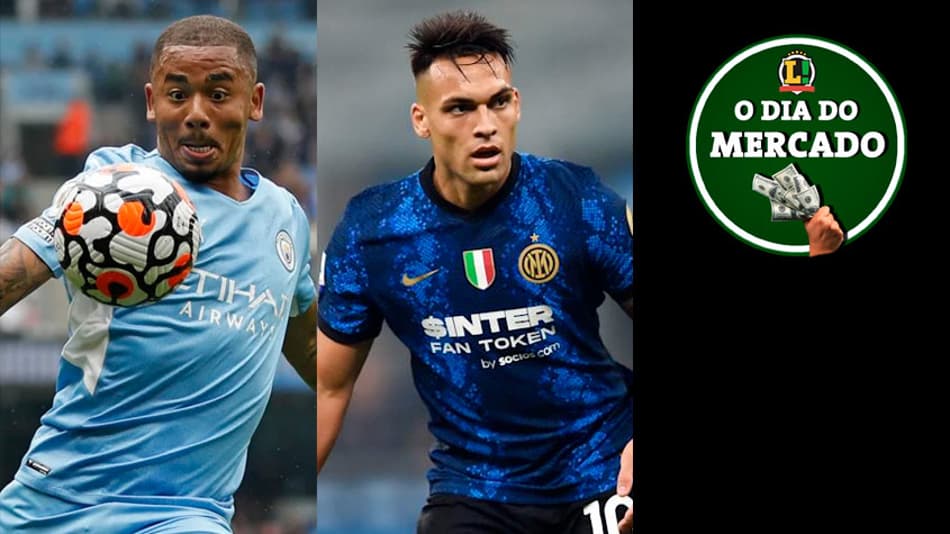 Gabriel Jesus pode deixar o City, Atlético de Madrid busca troca por Lautaro… O Dia do Mercado!
