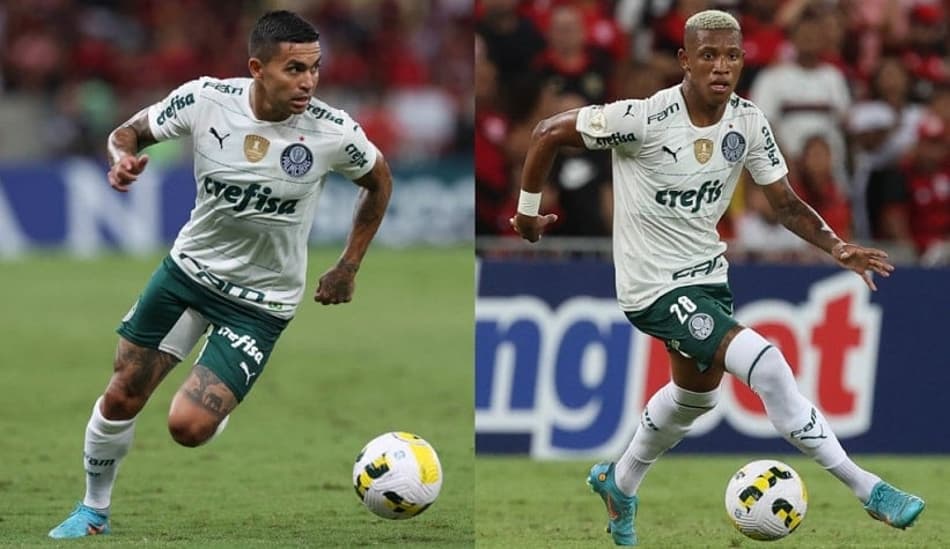 Dudu e Danilo atingem marcas históricas pelo Palmeiras após empate com o Flamengo