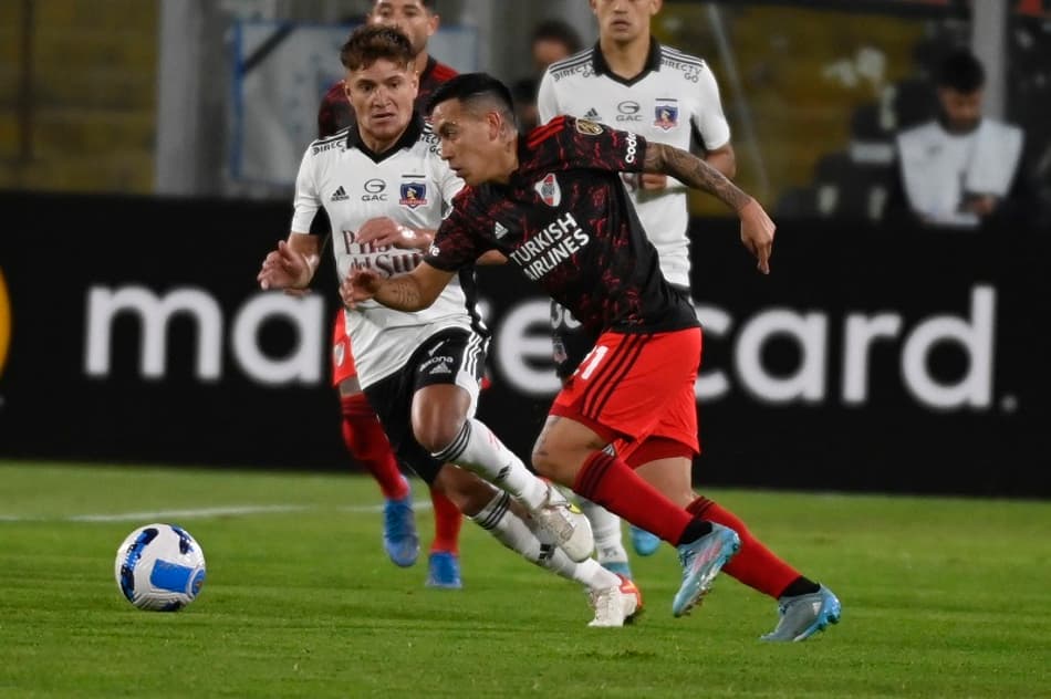 Em jogo disputado, River Plate arranca vitória sobre o Colo-Colo no Chile