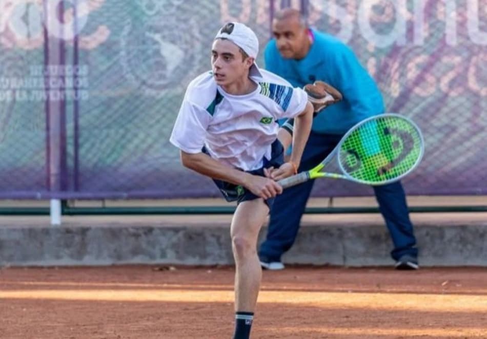 Tosetto e Schiessl batem favoritos e alcançam as 4ªs nos Jogos Sul-Americanos da Juventude