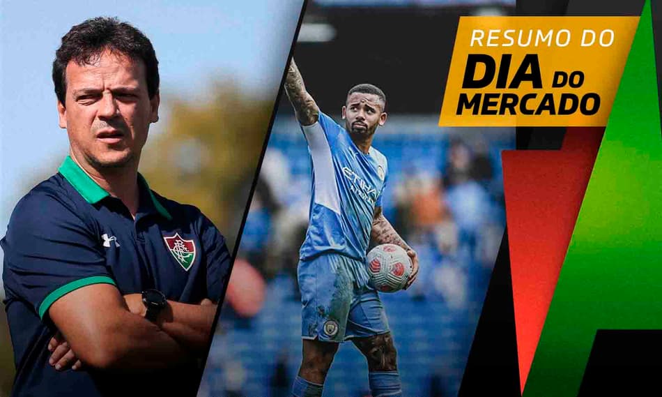 Fluminense anuncia Diniz como novo técnico, proposta de clube inglês para Gabriel Jesus… O Dia do Mercado!