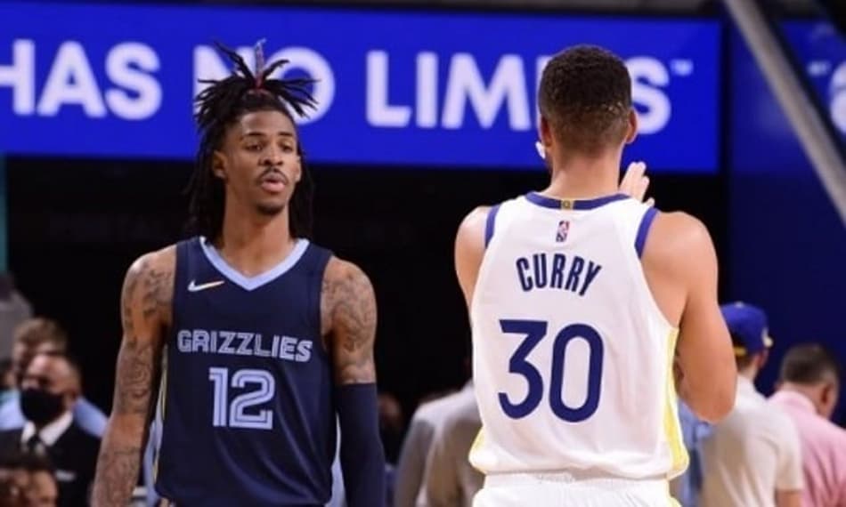 Stephen Curry compara Grizzlies a Warriors pré-títulos