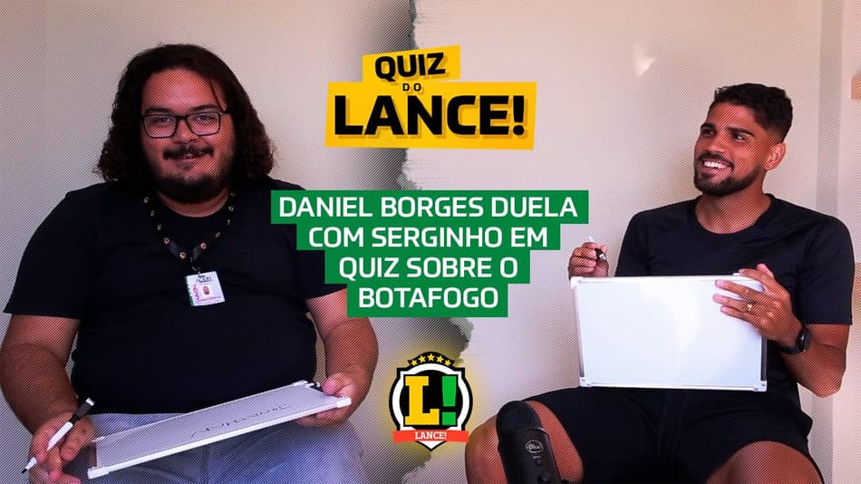 Quem sabe mais? Jornalista desafia Daniel Borges em quiz sobre o Botafogo; assista!
