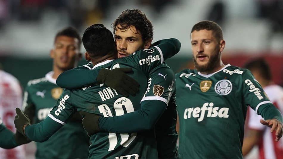 Com show de Veiga, Palmeiras goleia o Petrolero e garante primeiro lugar em seu grupo na Libertadores